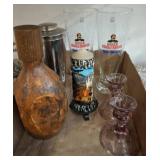 Barware and Decorative Lot