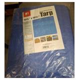 HFT Blue Poly Tarp 15.2