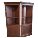 Wooden Corner Cabinets, 33x15x76 in
