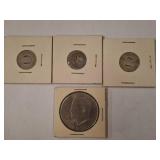 Norfolk County Transit Tokens and 1971 Dollar