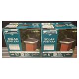 Veranda Solar 4x4 Post Caps, Bronze, 2 Boxes