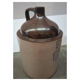 Uhl Pottery 5 Gallon Stoneware Jug, 17in