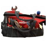 Husky Tool Bag with Assorted Hand Tools