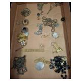 Costume Jewelry and Metal Items