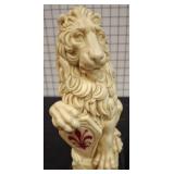 G. Ruggeri Lion Figure With Shield