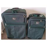 Kolar Paris Green Softside Luggage Set