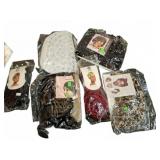 Turban and Bun Cap Lot