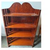 Wooden Bookshelf, 35"ï¿½10"ï¿½40"