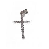 925 Silver Cross Stud Earring