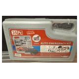 35-Piece Auto Emergency Kit in Case