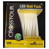 Crosstour 20W LED Wall Pack, 3500K