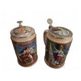 Budweiser Archives Series Lidded Steins Set