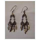 Sterling Silver Dangle Earrings