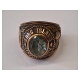 Long Island University 10K Gold Class Ring