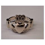 14K Gold Claddagh Ring