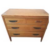 Wooden Dresser with 5 Drawers, 40x12x35 in