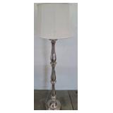 Brushed Nickel Floor Lamp, 61" Height