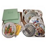 Avon Christmas and Commemorative Pla