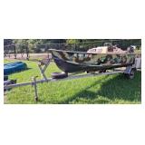1970 Dura Craft aluminum boat 14