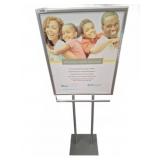 Blue Option Health Coverage Display Sign 24x