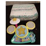 VTech Bluey Drum Set & Diapers Bundle