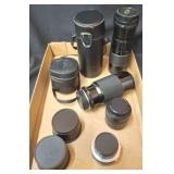 Camera Lenses and Teleconverter Lot
