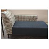 Upholstered Chaise Lounge, 70in Length