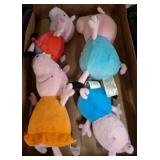 Peppa Pig Plush Toy lot
