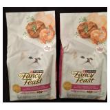 Two Bags Purina Fancy Feast Cat Food, 3 LB
