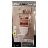 3-Tier Nickel Steel Bathroom Spacesaver
