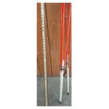 David White Survey Equipment Set with Tripod