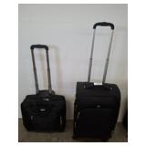 Samsonite and Revo Black Luggage Set
