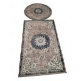 Unique Loom 2-Piece Carrington Rug Set