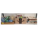 Kitchenware and Cookbooks Lot