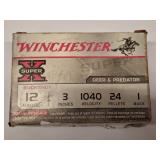 Winchester Super-X 12GA Buckshot, 4 Rounds