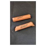 Two Rolls of Wheat Pennies