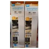 2 Enbrighten 12" LED Light Fixtures