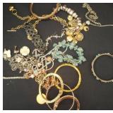 Costume and Charm Jewelry Lot