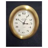 Seth Thomas 8-Day Brass Desk Alarm Clock