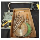 Hand Tools and Saw Blades Lot