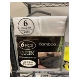 Queen 6-Piece Bamboo Sheet Set
