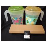 2 Plastic Pitchers and Project Source