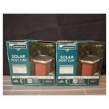 Veranda Solar Post Cap 4x4, 2 Boxes