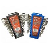 Ultra Steel SAE & Metric 11-Piece Wrench Sets