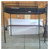 X Rocker Metal Loft Gaming Bed Frame