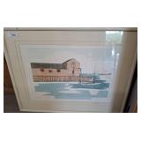 Martin Tobin Harbor Point I Framed Print 37"ï¿½