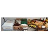 Tableware and Fall Decor Lot