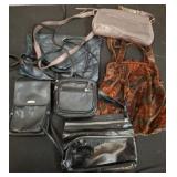 Assorted Handbags, Various Brands