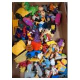 Large Assortment of Mixed Character Toys
