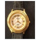 Elgin Swiss Quartz Watch, 3ATM, Black Band